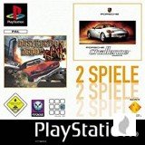 Twinpack: Destruction Derby Raw & Porsche Challenge für PS1