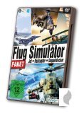 Flug Simulator Paket: Jet + Helicopter + Doppeldecker für PC